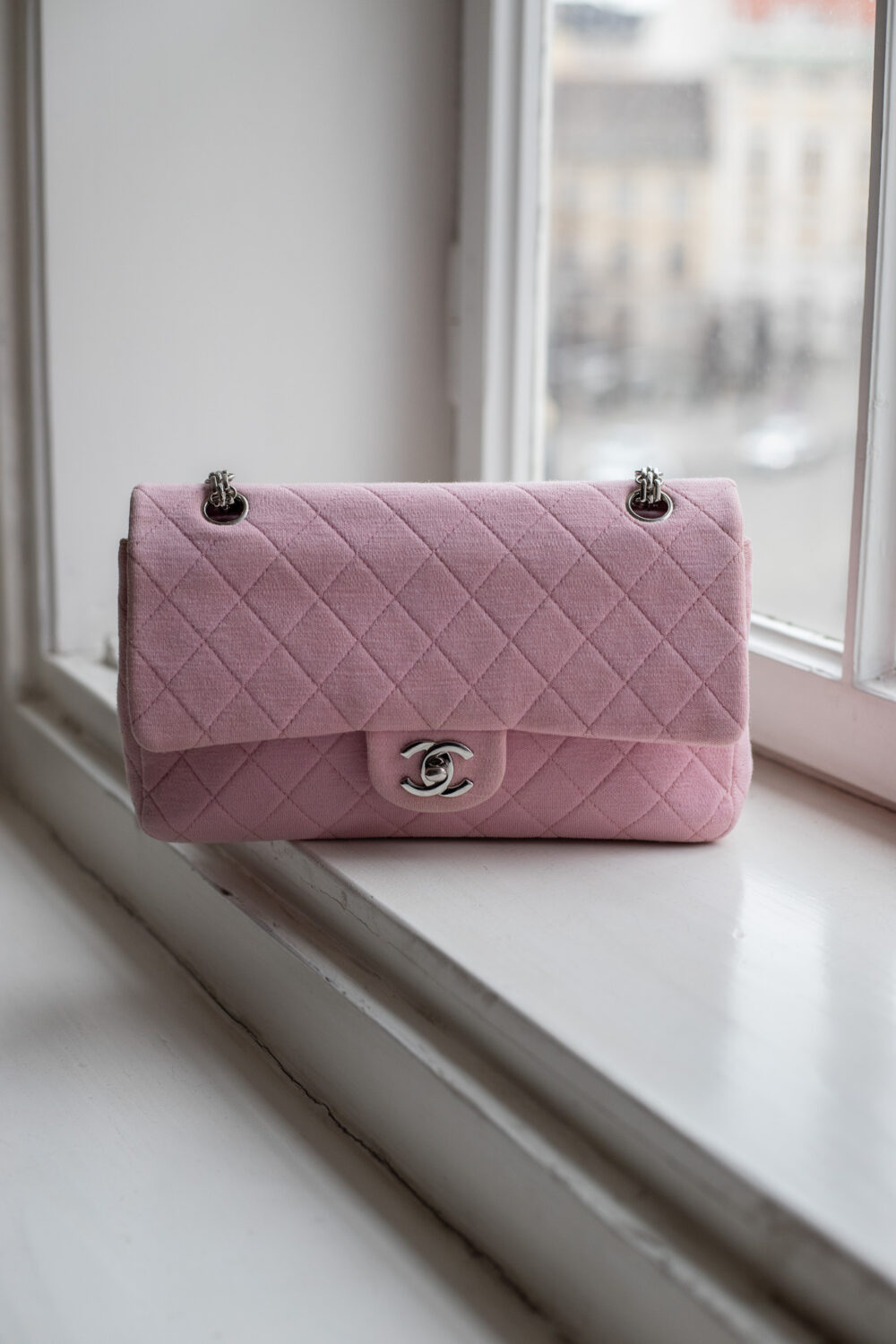 Chanel, Medium Classic Double Flap Jersey