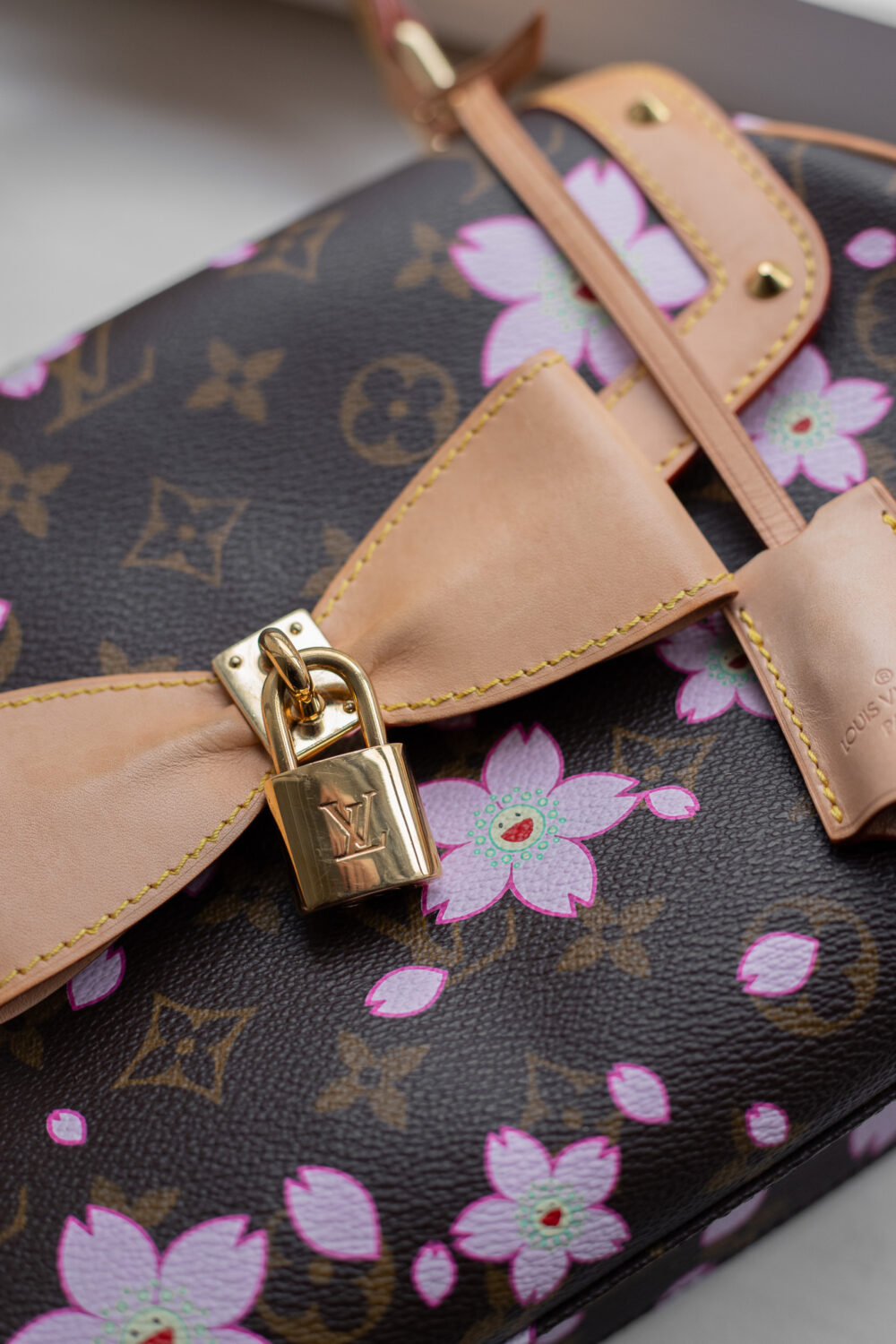 Louis Vuitton, LV X Takashi Murakami Sac Retro PM Cherry Blossom – Bild 11
