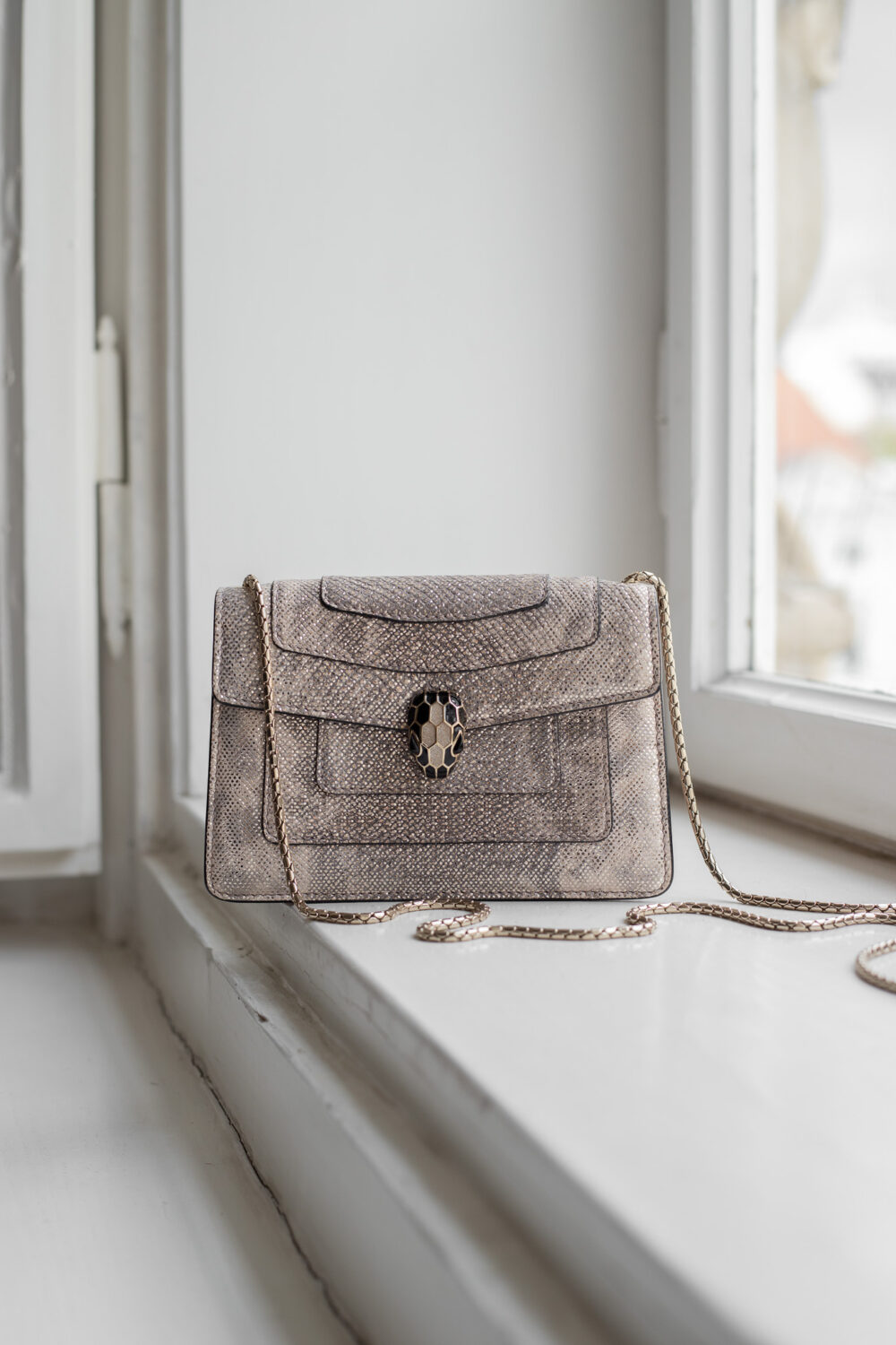 BVLGARI, Serpenti Mini Metallic Gold – Bild 2