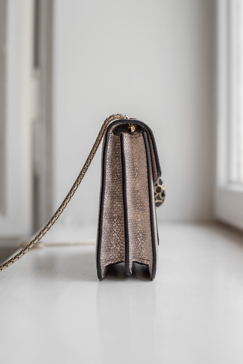 BVLGARI, Serpenti Mini Metallic Gold – Bild 4
