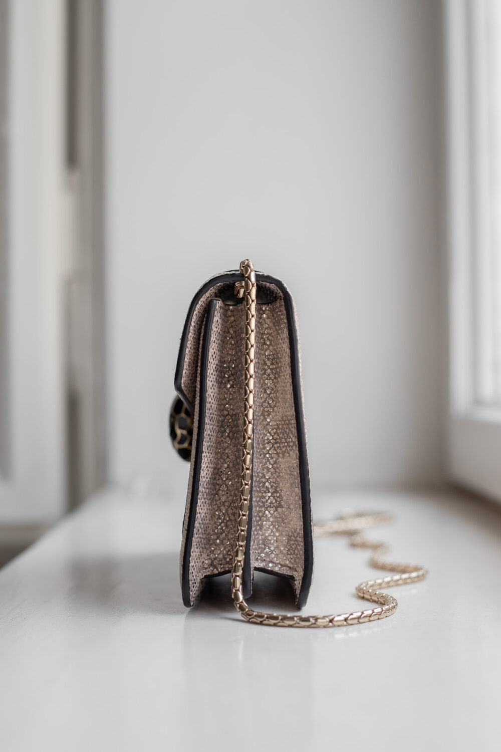 BVLGARI, Serpenti Mini Metallic Gold – Bild 5