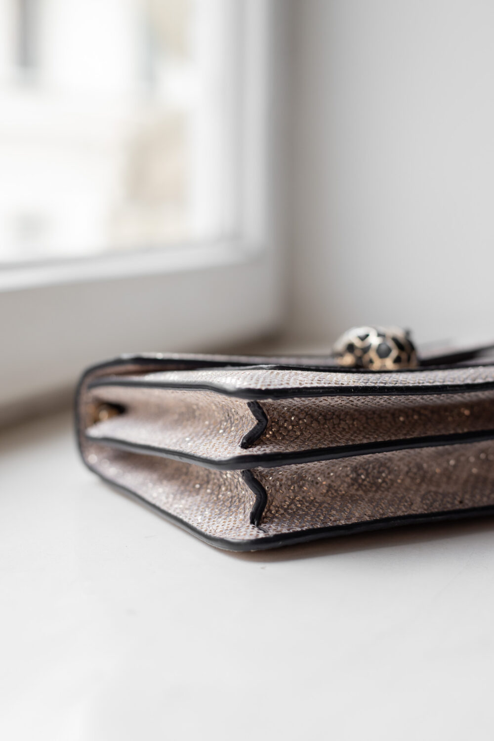 BVLGARI, Serpenti Mini Metallic Gold – Bild 6