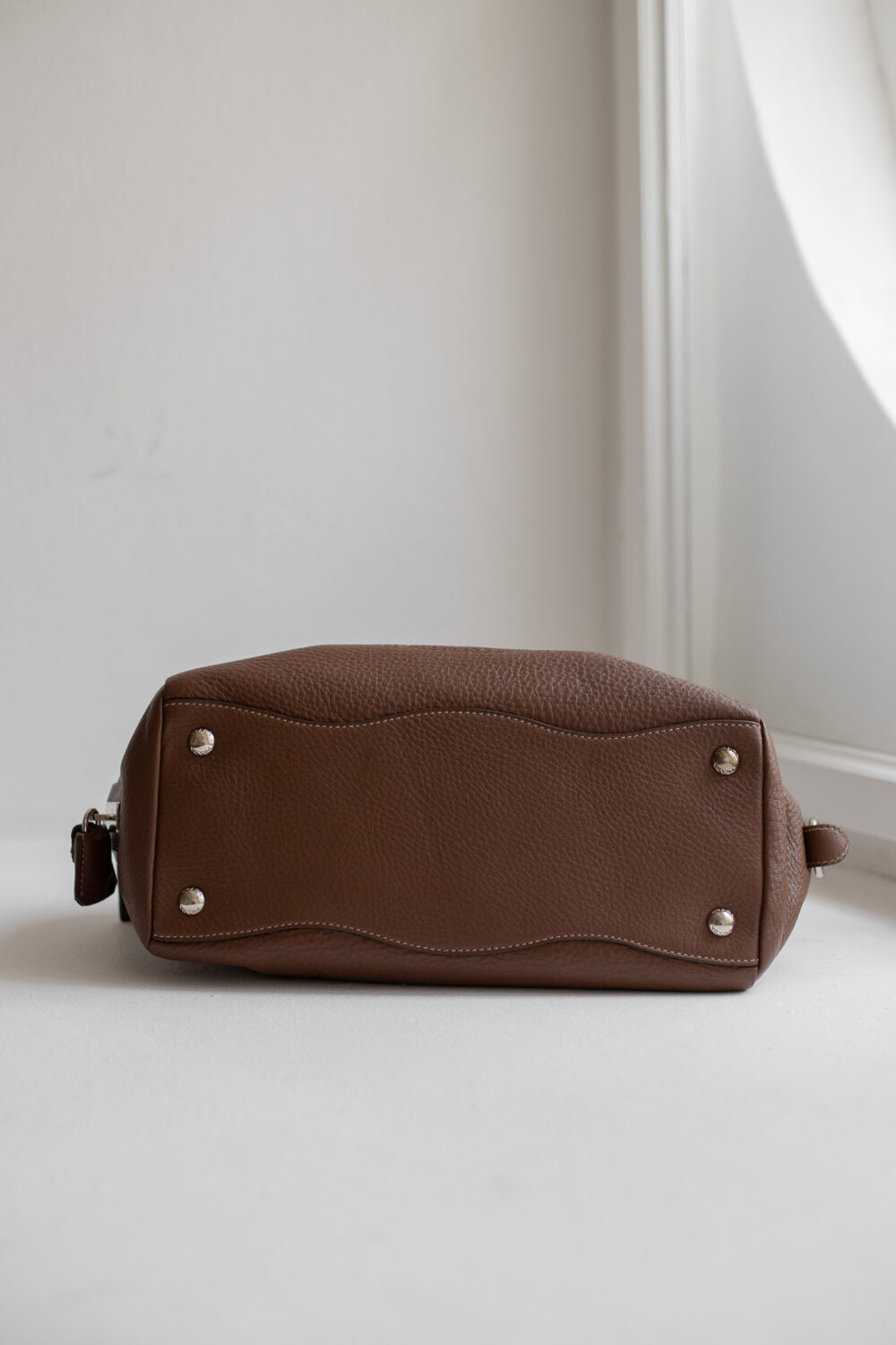 Prada, Vitello Daino Bauletto Bowling Bag – Bild 7