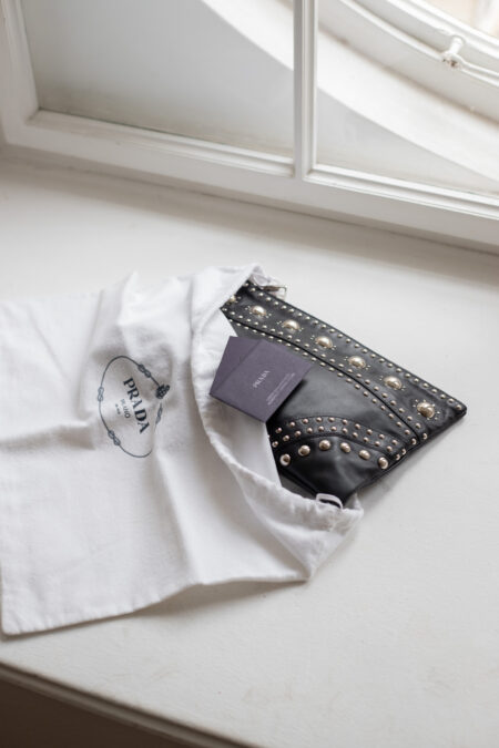 Prada, Studded Clutch