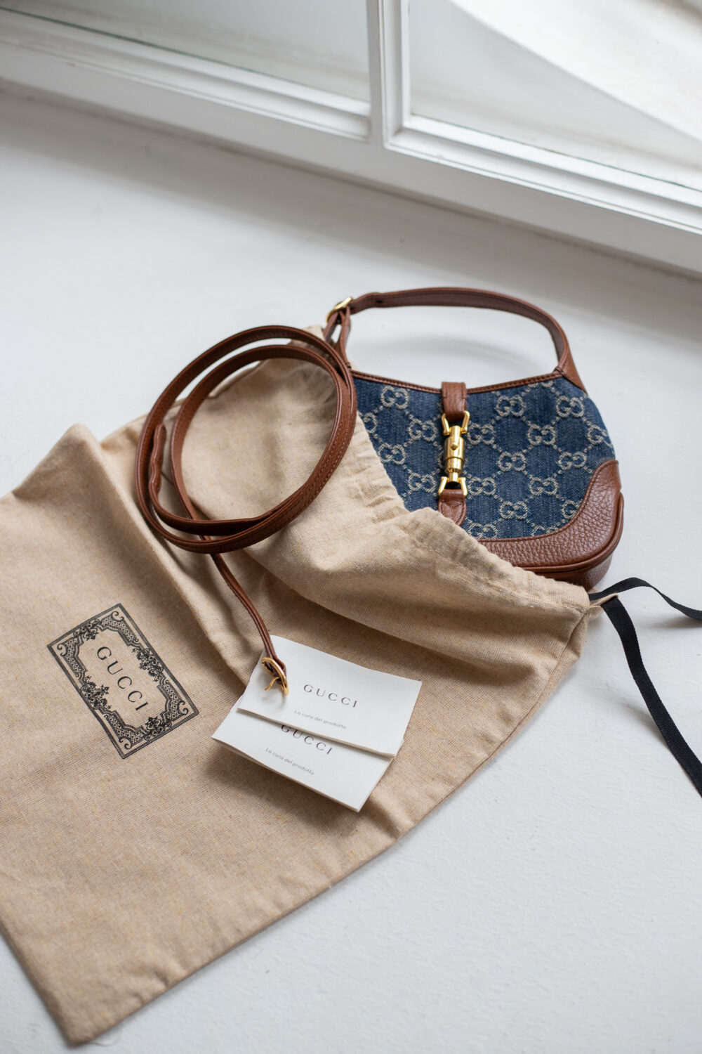Gucci, Denim Mini Jackie 1961 – Bild 21