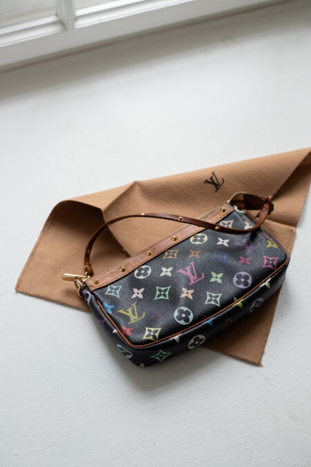 Louis Vuitton, Pochette Multicolor Noir